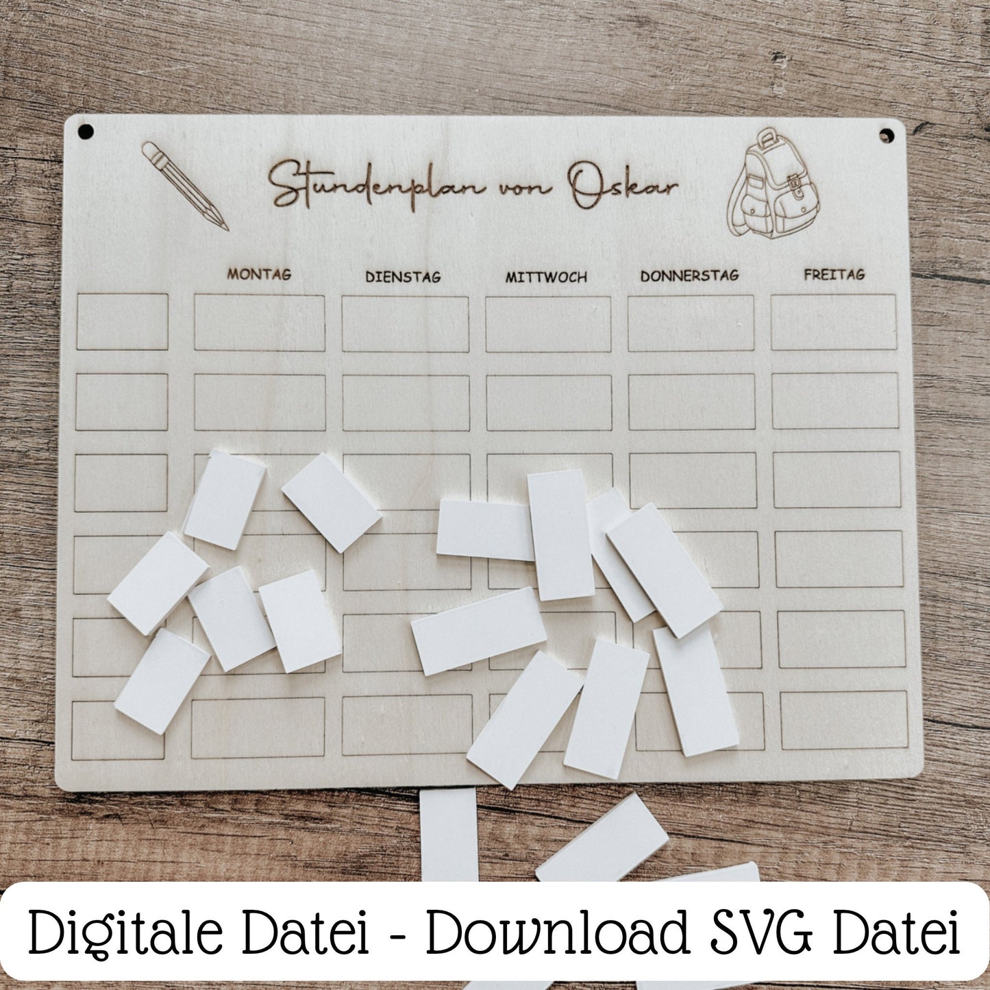 Stundenplan - Digitale Datei