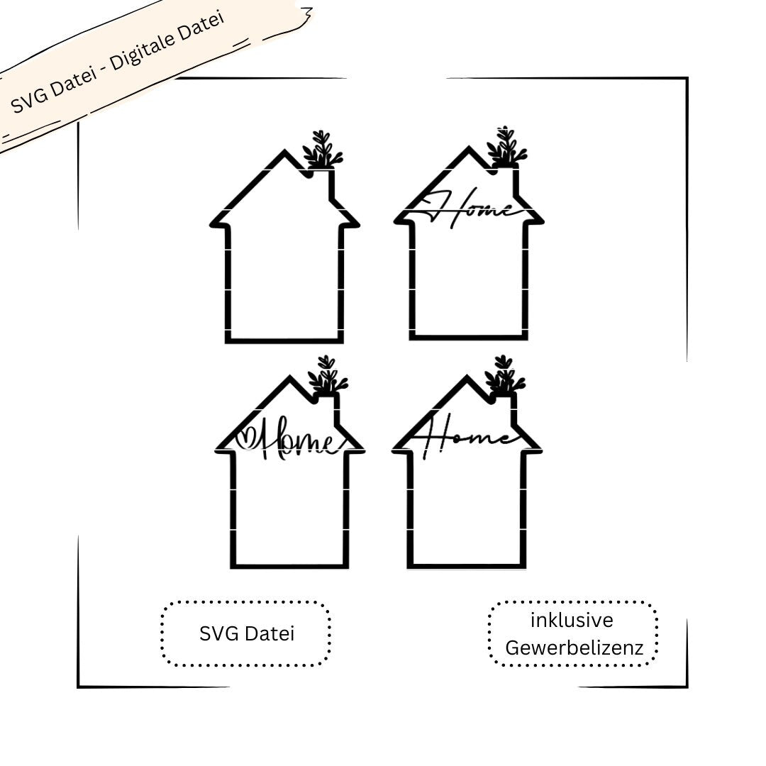 Haus Home - Digitale Datei